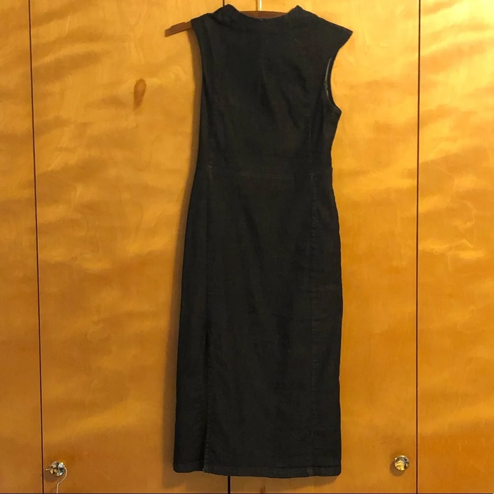 Zara Denim Midi Dress - Picture 6 of 8